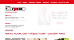 Desktop Screenshot of lahdenkuntohoito.fi
